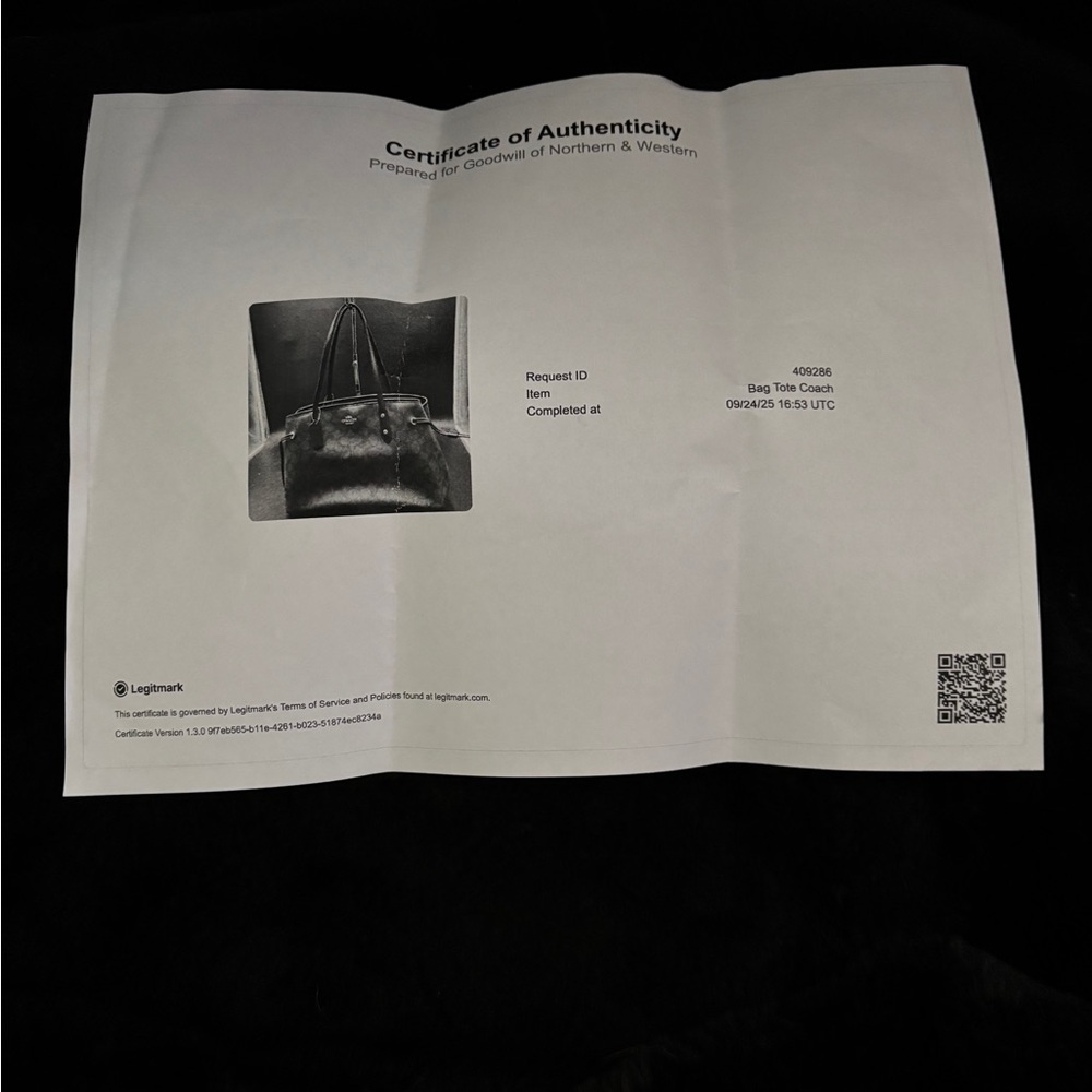 *NWT* Coach  Drawstring Carryall Tote *COA* - Picture 12 of 12